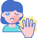 Icono violencia física